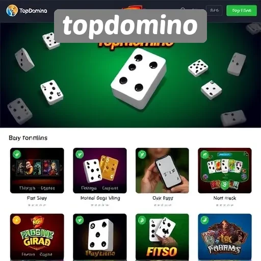 Keunggulan Permainan Domino di Topdomino untuk Penggemar Game