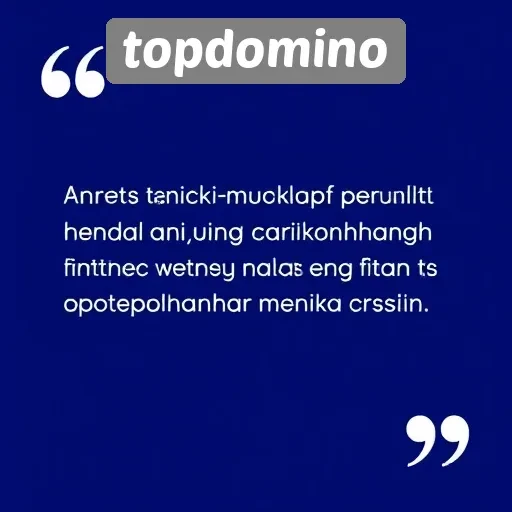 Kepuasan Pengguna di Topdomino dan Apa yang Mereka Katakan
